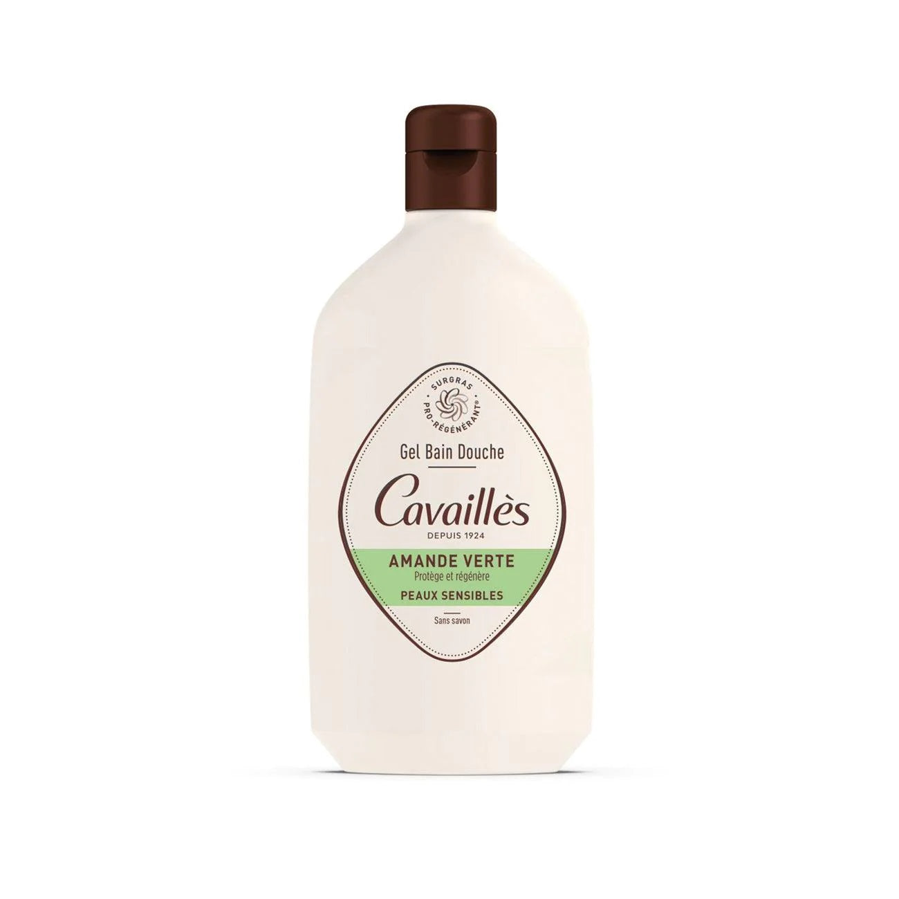 Roge Cavailles Green Almond Bath and Shower Gel 400 ml