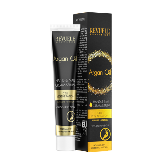 Revuele Argan Oil Hand & Nail Cream-Serum