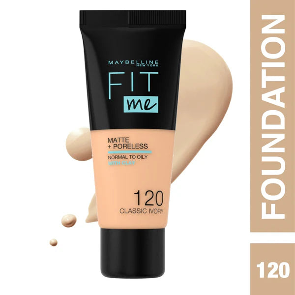 Fit Me Matte + Poreless Liquid Foundation|15%OFF