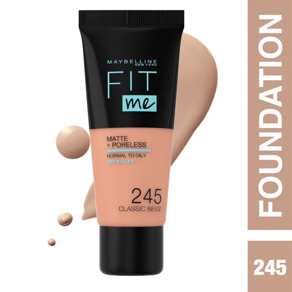 Fit Me Matte + Poreless Liquid Foundation|15%OFF