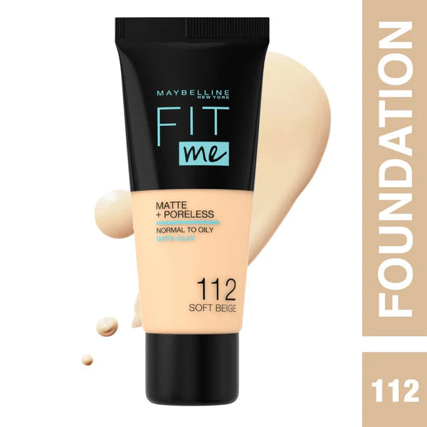 Fit Me Matte + Poreless Liquid Foundation|15%OFF