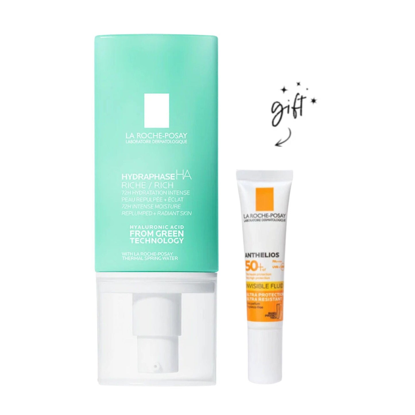 La Roche Posay Hydraphase HA Rich& get free gifts