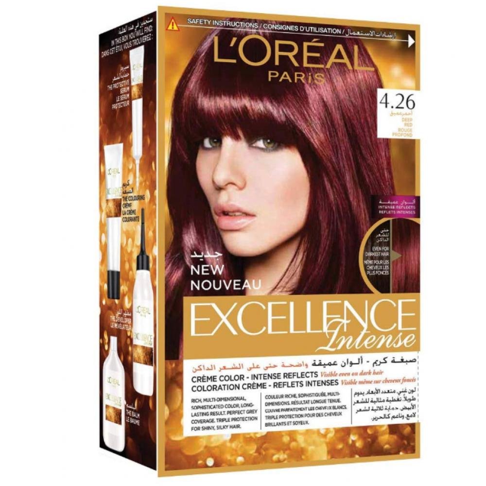 L'Oreal Paris Excellence Intense 4.26 Deep Red