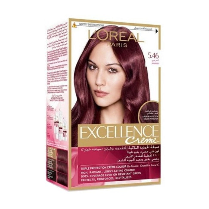 L'Oreal Paris Excellence Crème Red 5.46 Grape Red