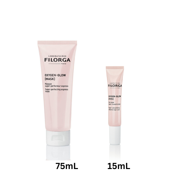 Filorga Oxygen Glow Bundle: Oxygen Glow Mask75ml Oxygen Glow Eyes 15ml 10%OFF