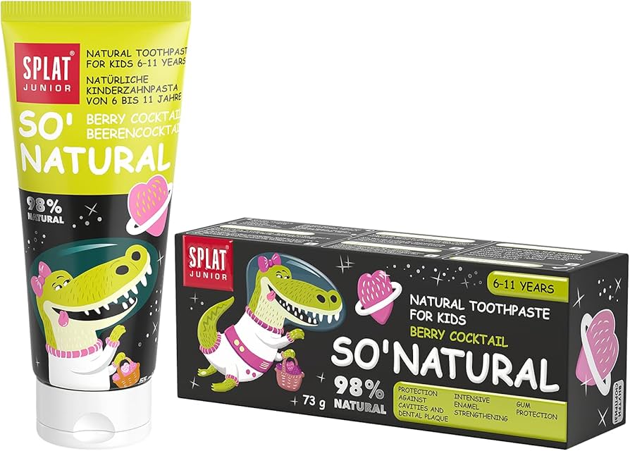 Splat Natural Toothpaste 6-11 years Berry Cocktail