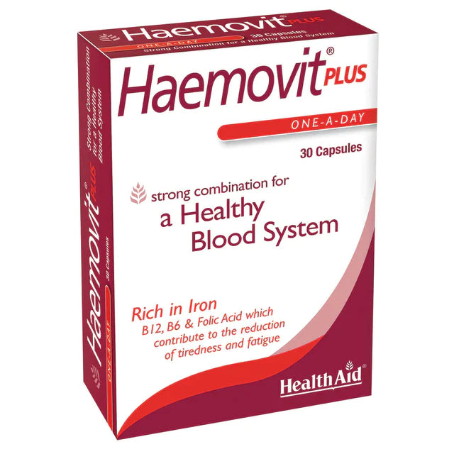 Health aid Haemovit Plus 30 Capsules