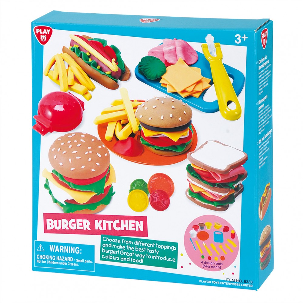 Playgo Toys Burger Kitchen