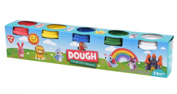 Playgo Toys 5 Dough Pots