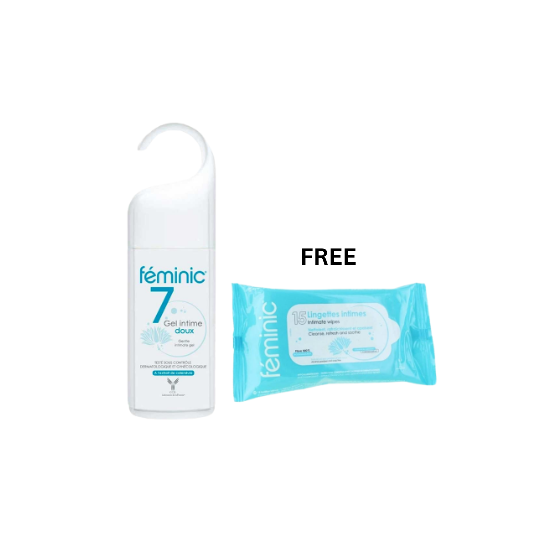 Feminic Intime 7 & Get 1 Wipes for FREE
