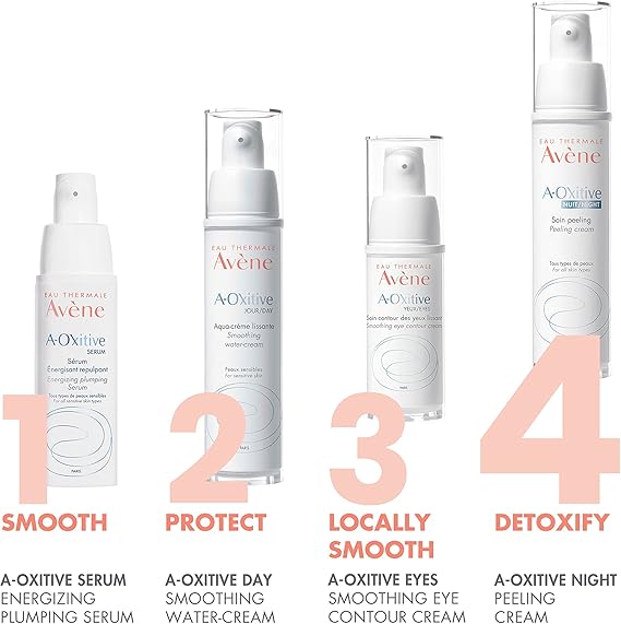 Avène A-Oxitive Eye Cream – contour des yeux lissant et défatigant, prévient les premiers signes de l’âge et illumine le regard