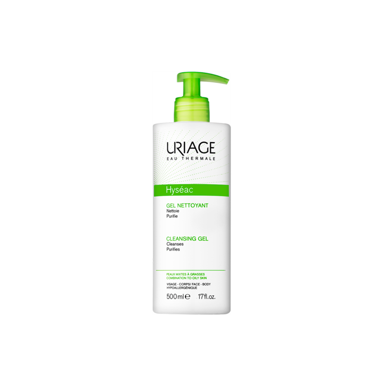Uriage Hyseac Gel Nettoyant Tube 500Ml