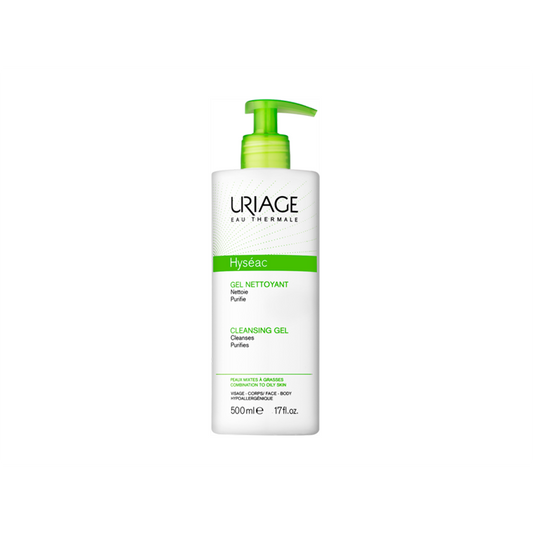 Uriage Hyseac Gel Nettoyant Tube 500Ml