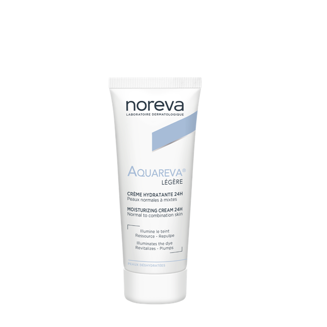 NOREVA Aquareva Crème Hydratante 24H Legere 40Ml