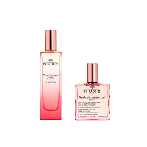 Nuxe Florale Bundle: 1 Florale le Parfum 50ml + 1 Huile Prodigieuse Florale 100 ml
