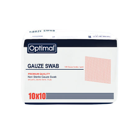 Optimal Non-Sterile Gauze Swab 10x10
