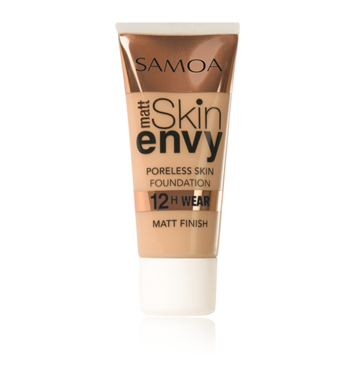 Samoa Skin Envy Matte Poreless Skin Foundation - 203 Medium Light Skin