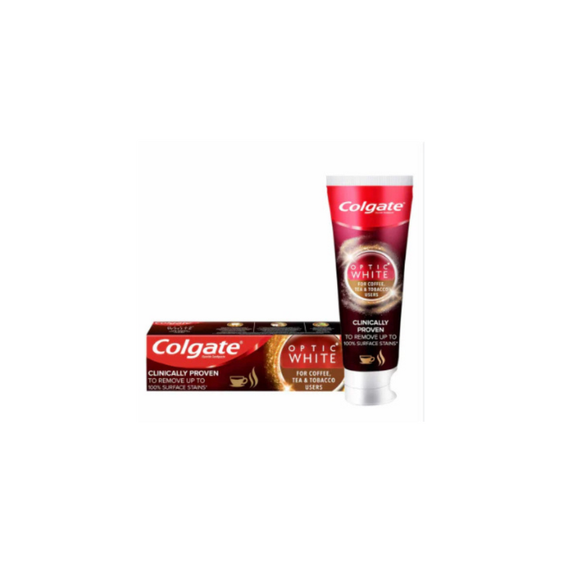 Colgate Optic White For Coffee, Tea & Tobacco Users Tooth Paste 50 ml