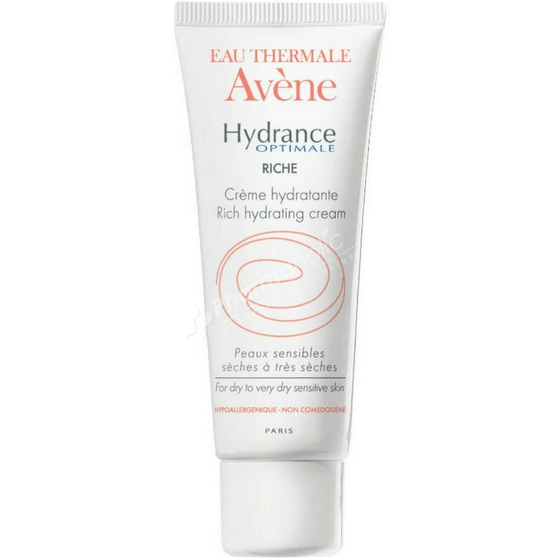 Avene Hydrance Rich Hydrating Cream – Intensely nourishing cream that provides long-lasting hydration and restores comfort to dry and sensitive skin