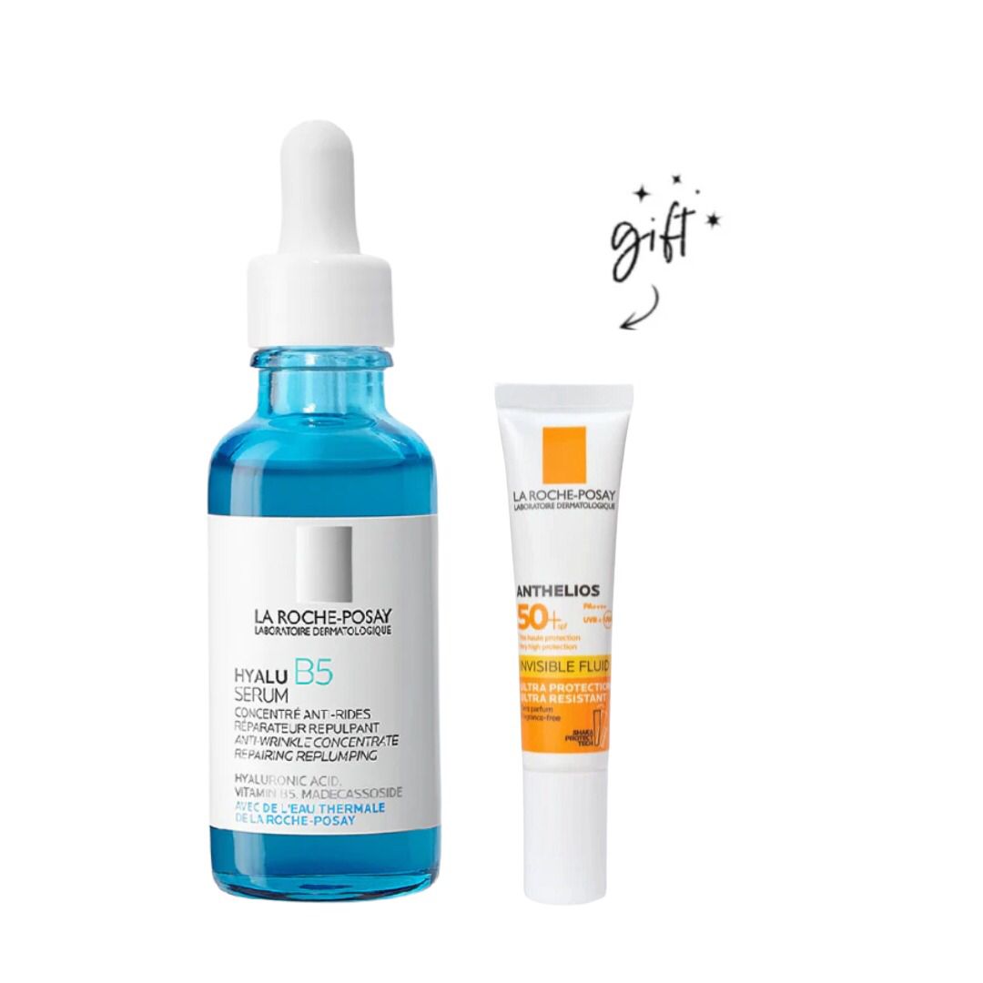 La Roche-Posay Hyalu B5 Serum 30ml & get free gifts