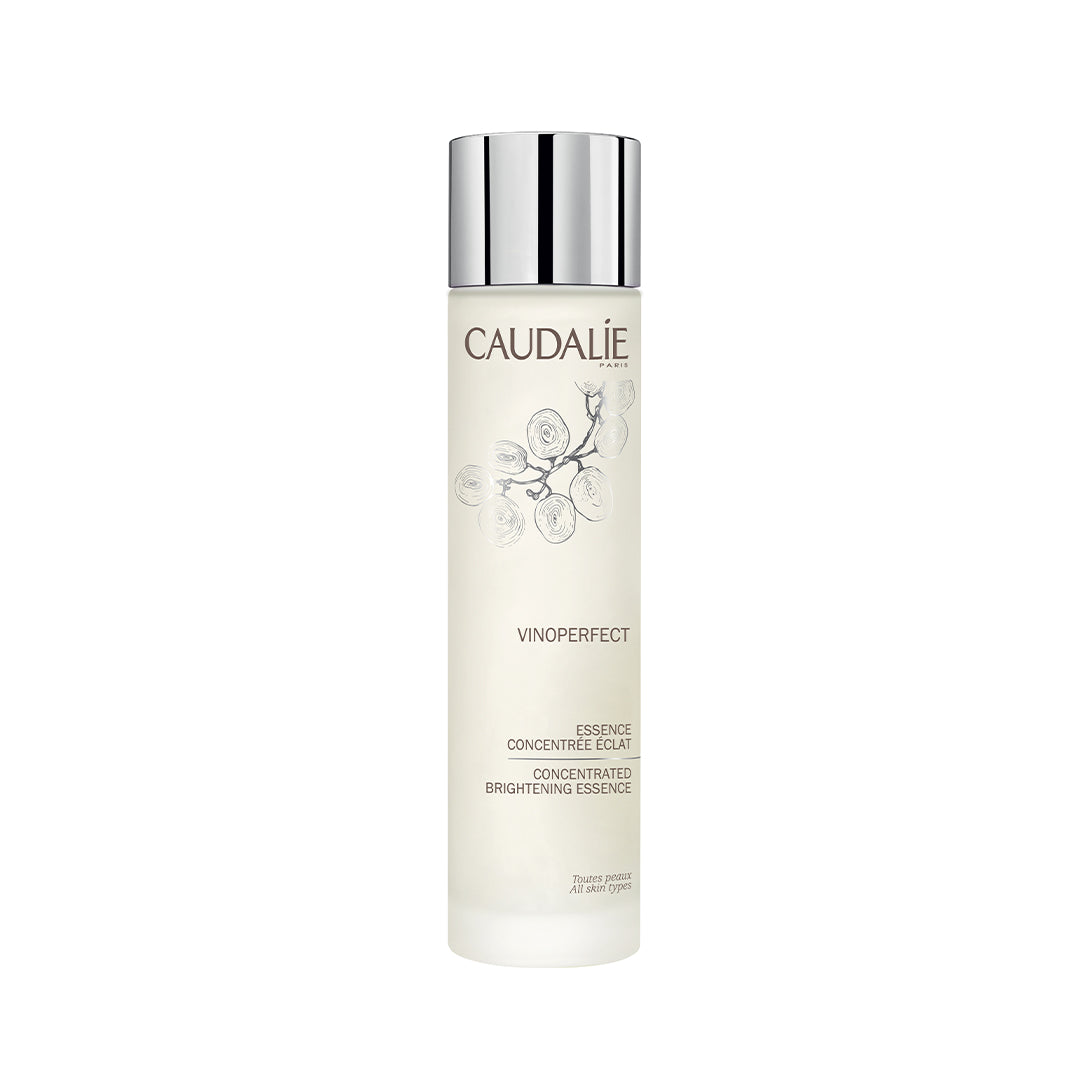 Caudalie Vinoperfect Concentrated Brightening Essence 150ml bottle with packaging