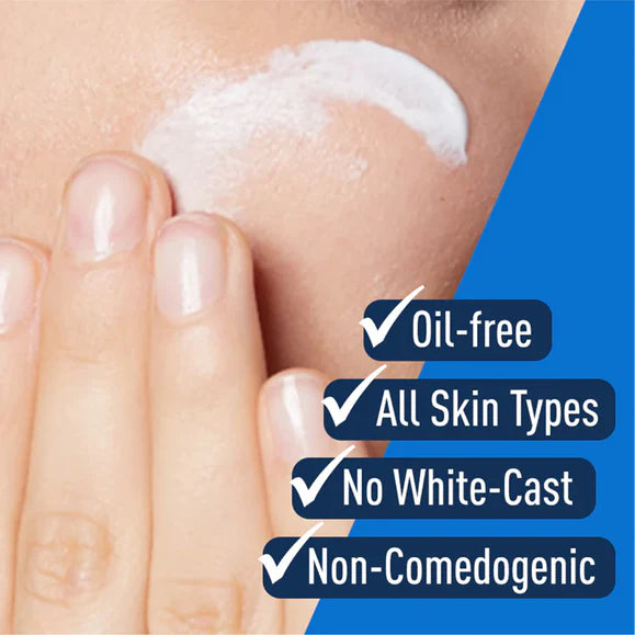 CeraVe Facial Moisturizing Lotion AM SPF 30 – Daily moisturizer with broad-spectrum SPF 30, enriched with ceramides, niacinamide, and hyaluronic acid to hydrate, strengthen the skin barrier, and protect against UV damage