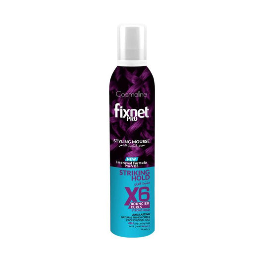 Cosmaline Fixnet Pro Styling Mousse X6 Bouncier Curls 300 ml