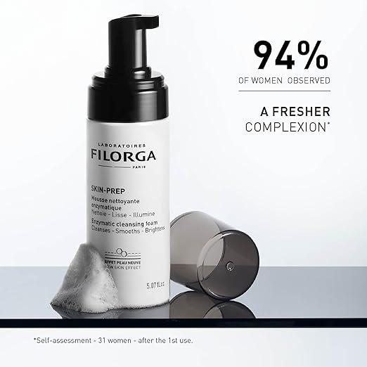 Tube de Filorga Foam Cleanser, mousse nettoyante luxueuse purifiante pour le visage