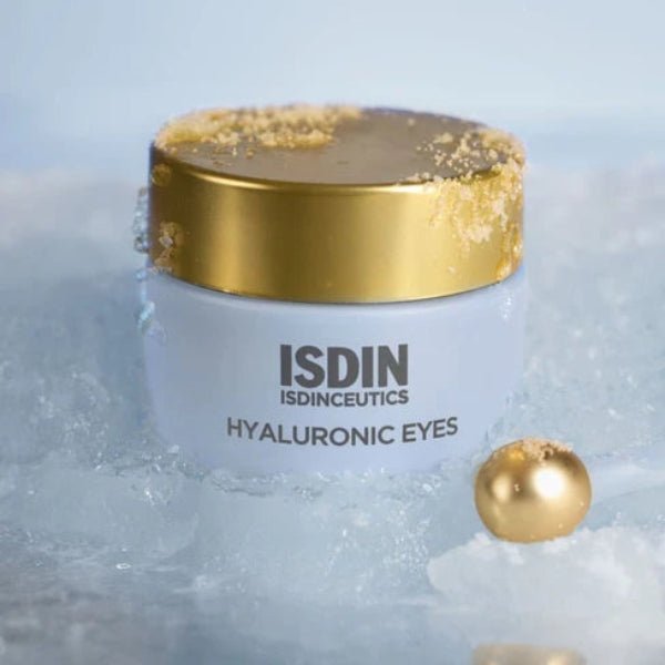 ISDIN Isdinceutics Hyaluronic Eyes – Hydrating and cooling eye contour gel with natural ingredients for reducing puffiness and fatigue