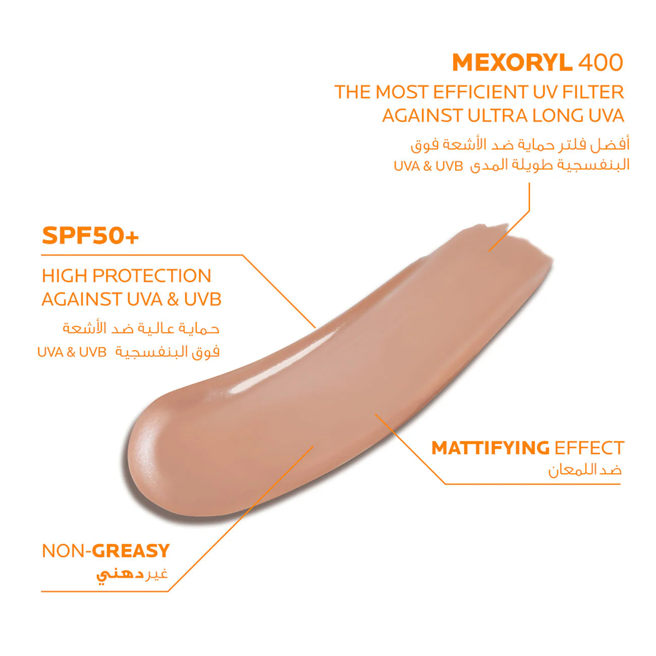 La Roche-Posay Anthelios Tinted Oil Control Gel-Cream SPF50+ 50ml – protection solaire teintée anti-brillance pour peaux mixtes à grasses
