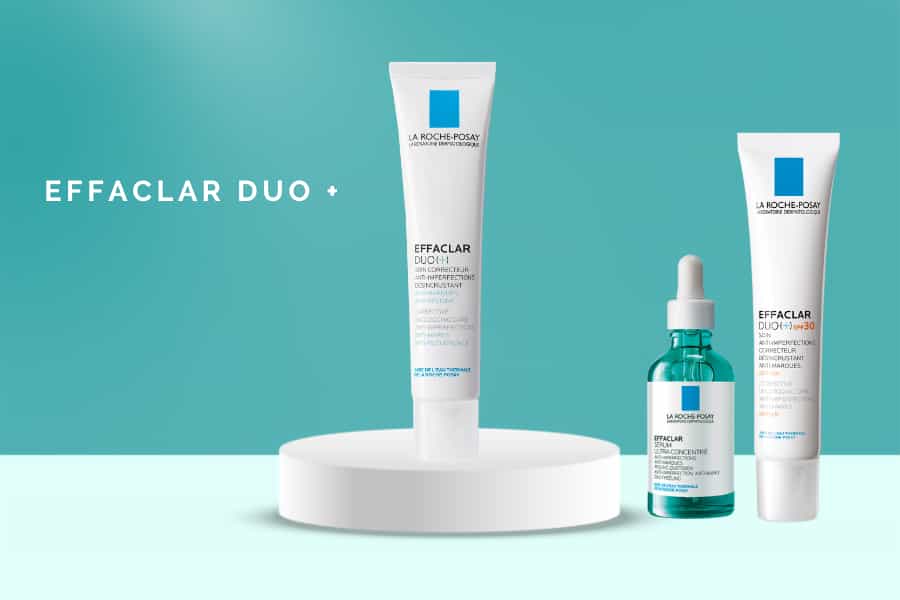 La Roche-Posay Effaclar Duo(+) SPF30 40 ml – soin anti-imperfections avec protection solaire pour peaux à tendance acnéique