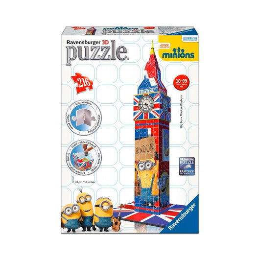 Ravensburger Toys 3D Puzzle Minions - 216 pieces