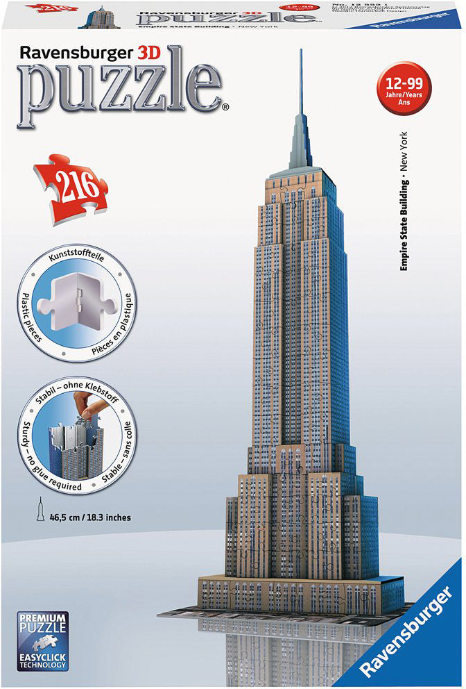 Ravensburger Toys 3D Puzzle New York - 216 pieces