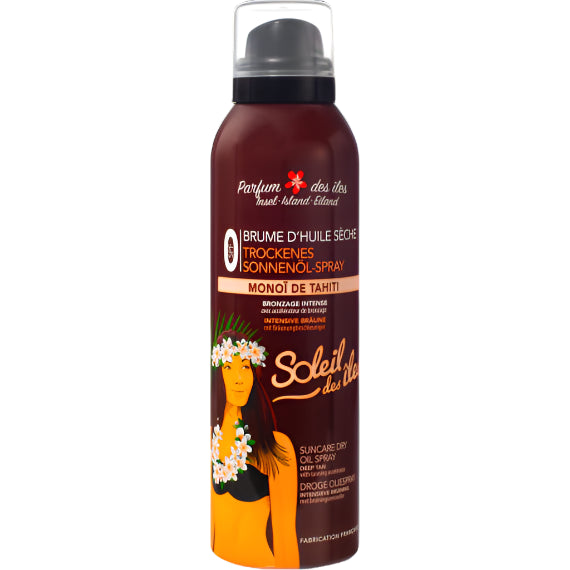 Soleil des Iles Dry Oil Mist 200mL – Nourishing sun care spray with a silky, non-greasy finish