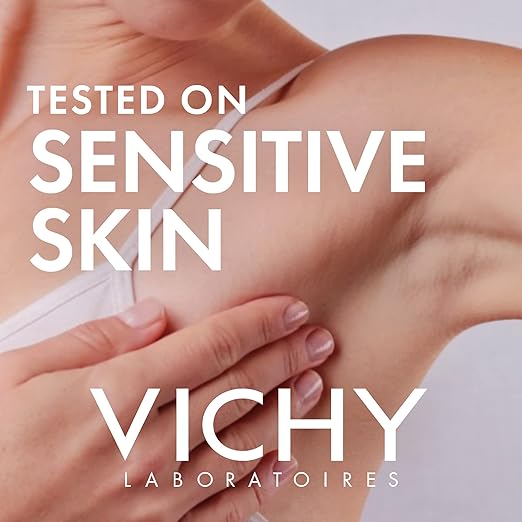 VICHY Déodorant 24H Stick – stick anti-transpiration 24 h pour protection longue durée, formule douce pour la peau
