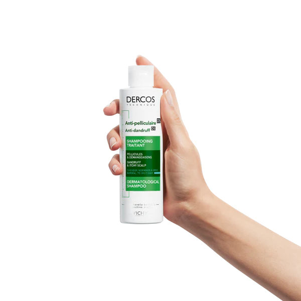 VICHY Dercos Anti-Dandruff Dermatological Shampoo Normal to Oily Hair β shampooing dermatologique anti-pelliculaire pour cheveux normaux Γ gras