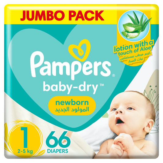 PAMPERS 1 66 DDIAPERS -15%