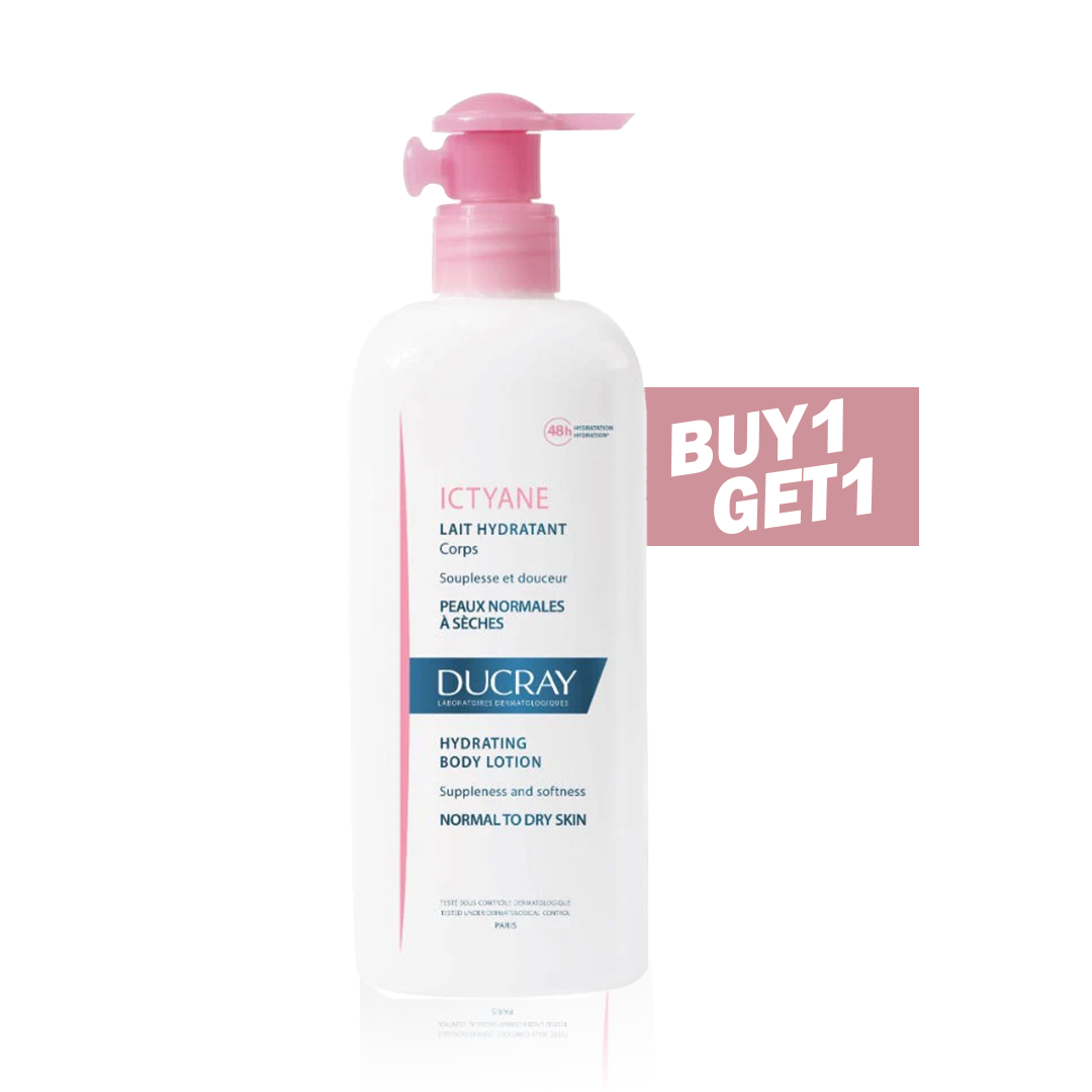 Ducray Ictyane Hydrating Body Lotion ( Buy 1 Get 1 FREE)