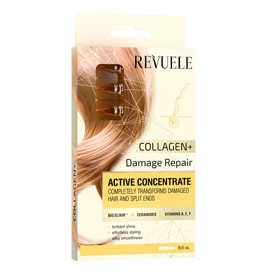 Revuele Collagen + Damage Repair Hair Ampoules