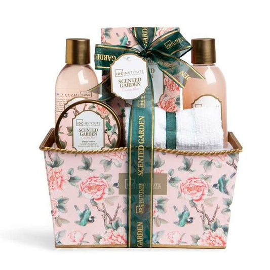 IDC Institute Scented Garden Floral Bath Gift Basket