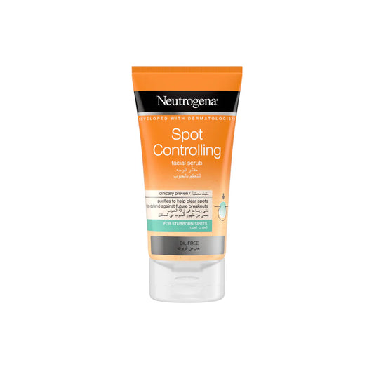 Neutrogena Spot Controlling Scrub Oil Free Protect Smoothing 150ml|30%OFF