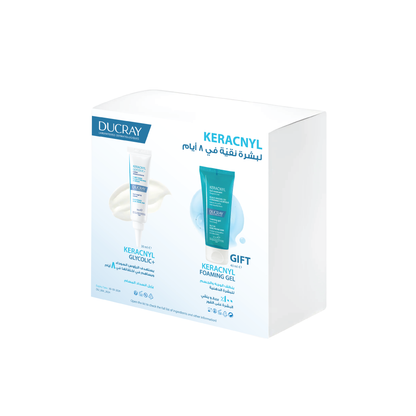 Ducray Keracnyl Glycolic+ Cream Kit