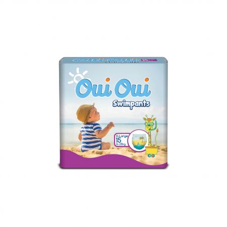 Oui Oui Swim Diaper X-Large 16-28 Kg - 15 Pcs