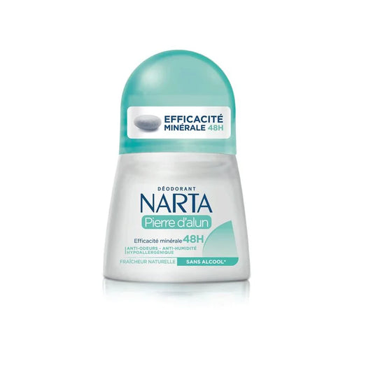 Narta Roll-On Deodorant 24h Alum Stone Natural Freshness