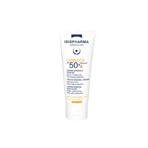 Isispharma Uveblock Tinted Mineral Cream Spf 50+