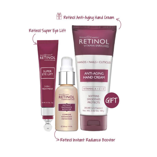 SkinCare Retinol Glowy Bundle