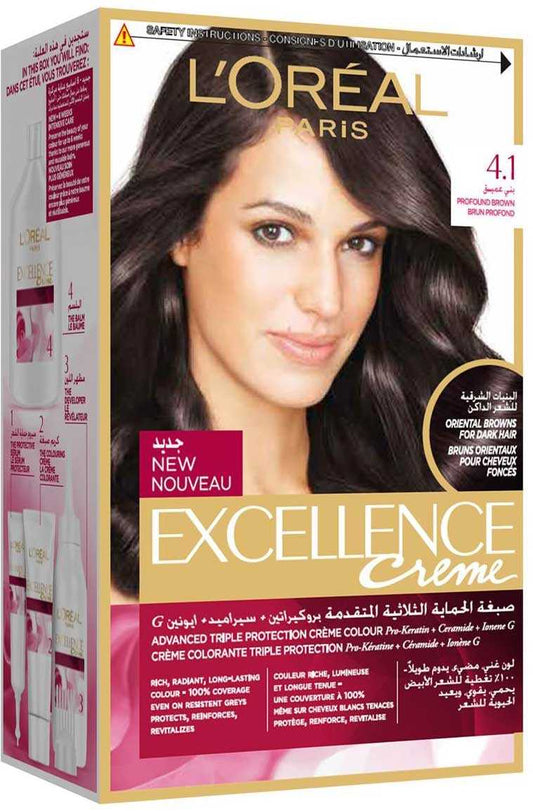 L'Oreal Paris Excellence Crème 4.1 Profound Brown