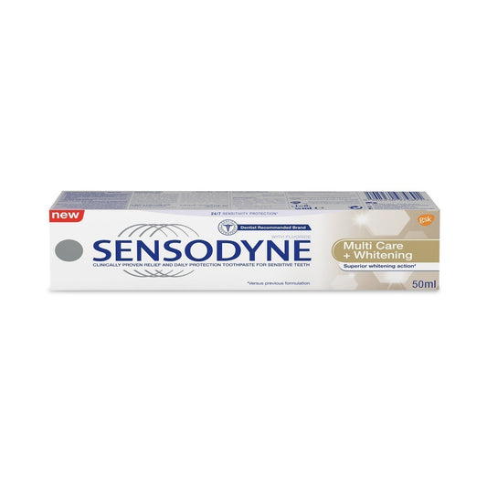 Sensodyne Multi Care + Whitening Tooth Paste 50 ml