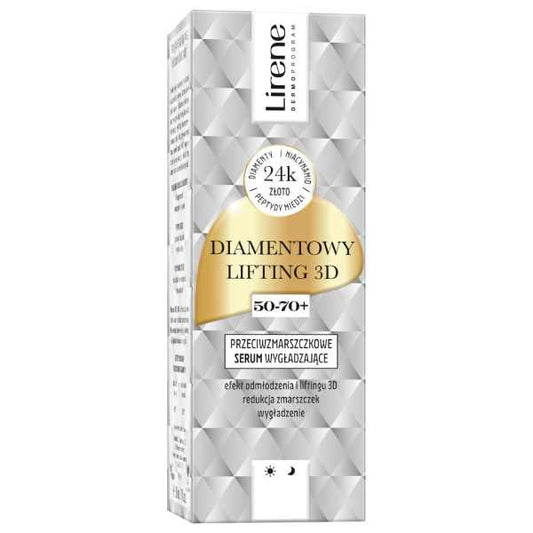 Lirene Diamond Lifting 3D Anti-Wrinkle Smoothing Serum 30ml