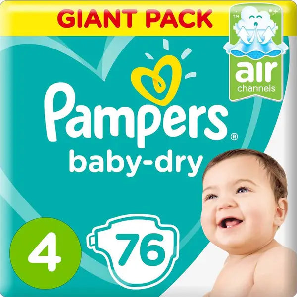 PAMPERS 4 (7-14KG)  76'S -15%